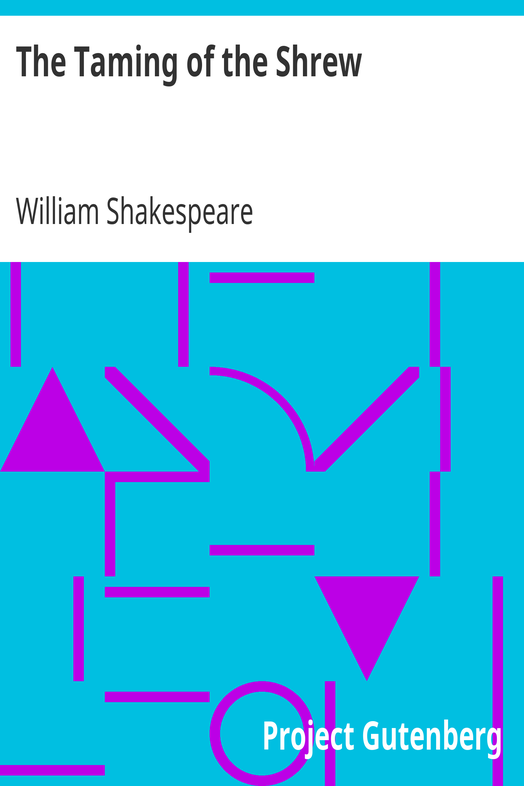 The Taming of the Shrew cover