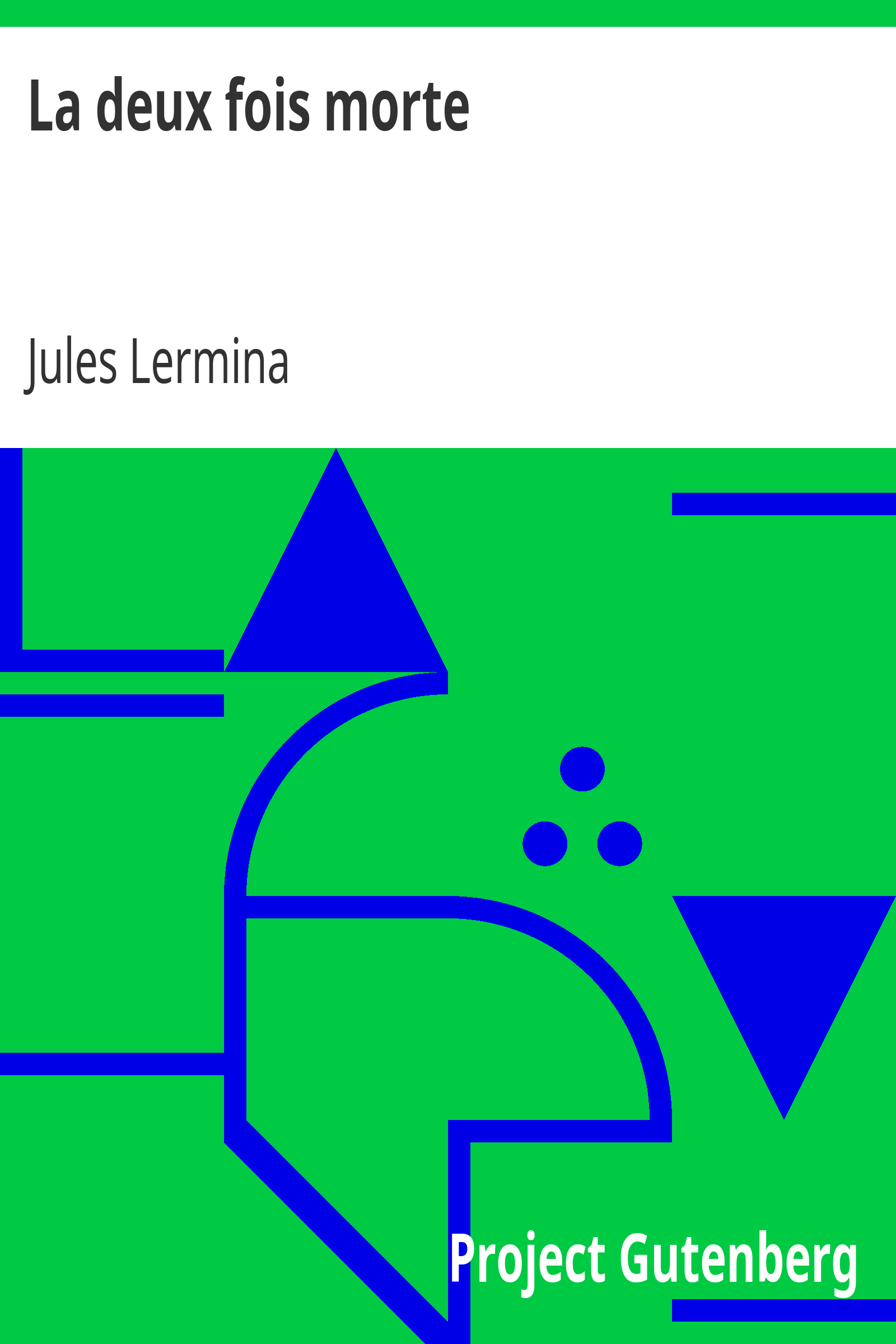 La deux fois morte cover