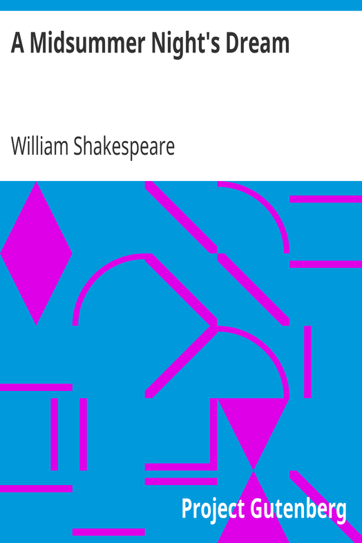A Midsummer Night's Dream cover