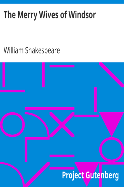 The Merry Wives of Windsor cover