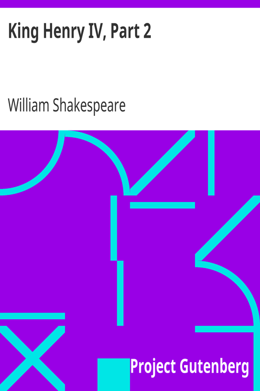 King Henry IV, Part 2 cover