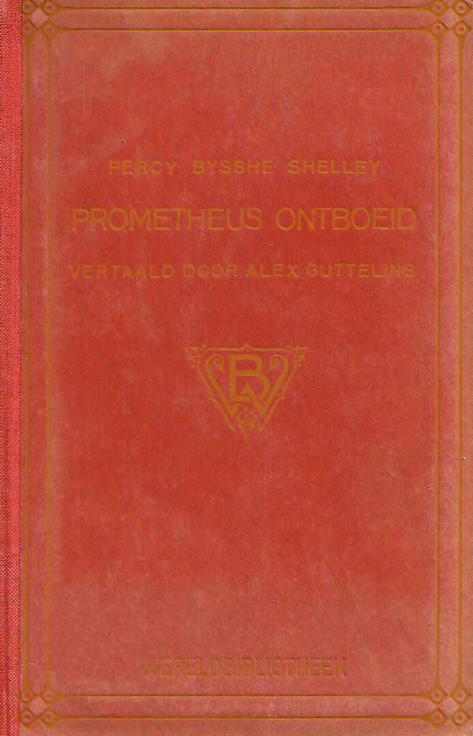 Prometheus ontboeid: Een lyrisch drama in vier bedrijven cover