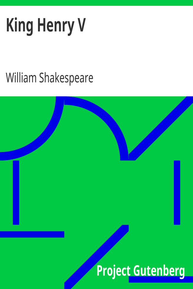 King Henry V cover