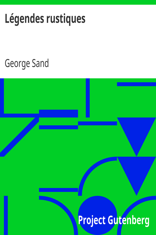 Légendes rustiques cover