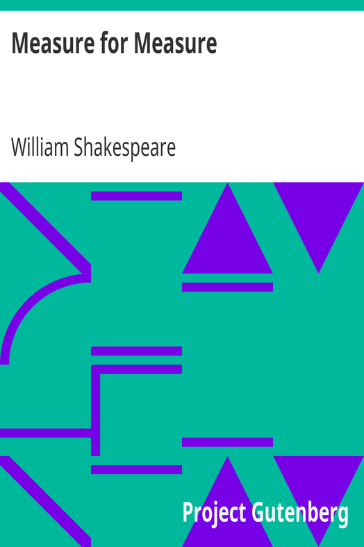 Measure for Measure cover