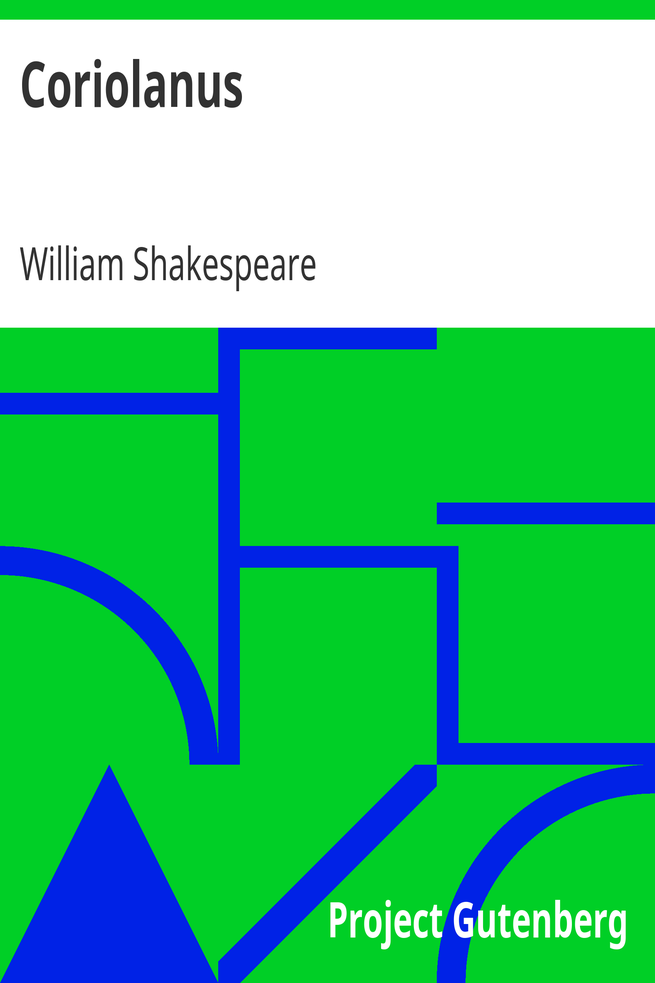Coriolanus cover