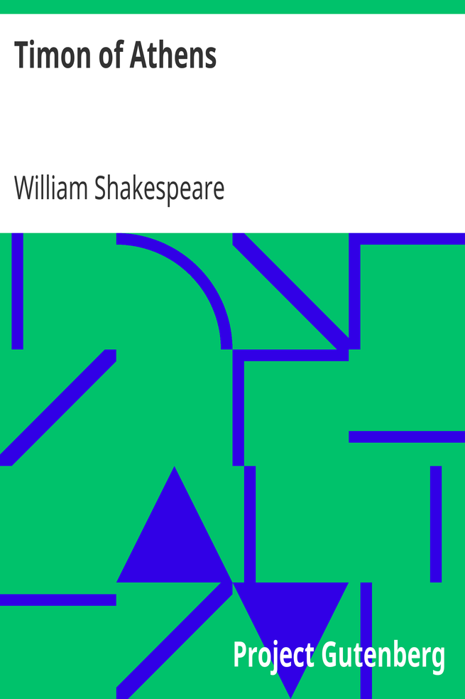 Timon of Athens cover