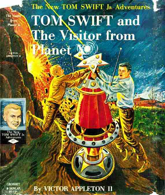 Tom Swift and The Visitor from Planet X cover