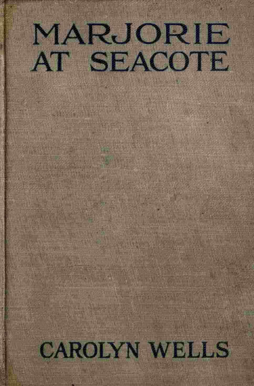 Marjorie at Seacote cover