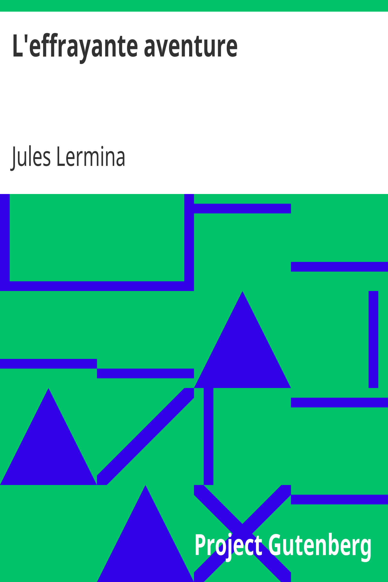 L'effrayante aventure cover