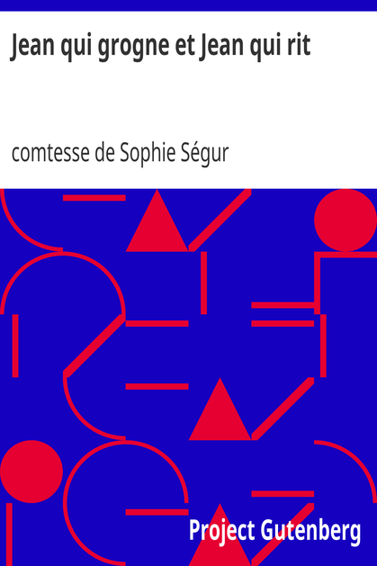 Jean qui grogne et Jean qui rit cover