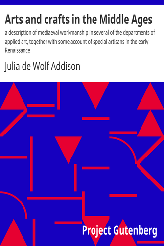 Arts and crafts in the Middle Ages cover