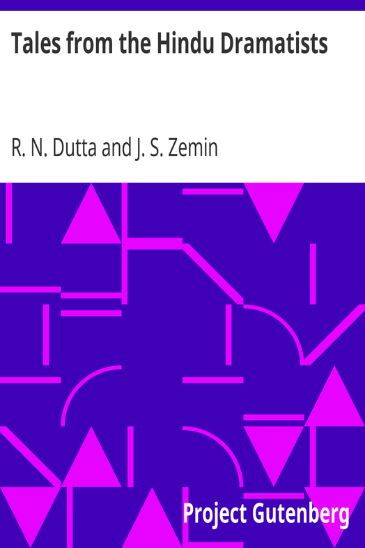 Tales from the Hindu Dramatists cover