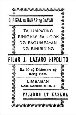 Rizal sa Harap ng Bayan / Talumpating Binigkas sa Look ng Bagumbayan cover