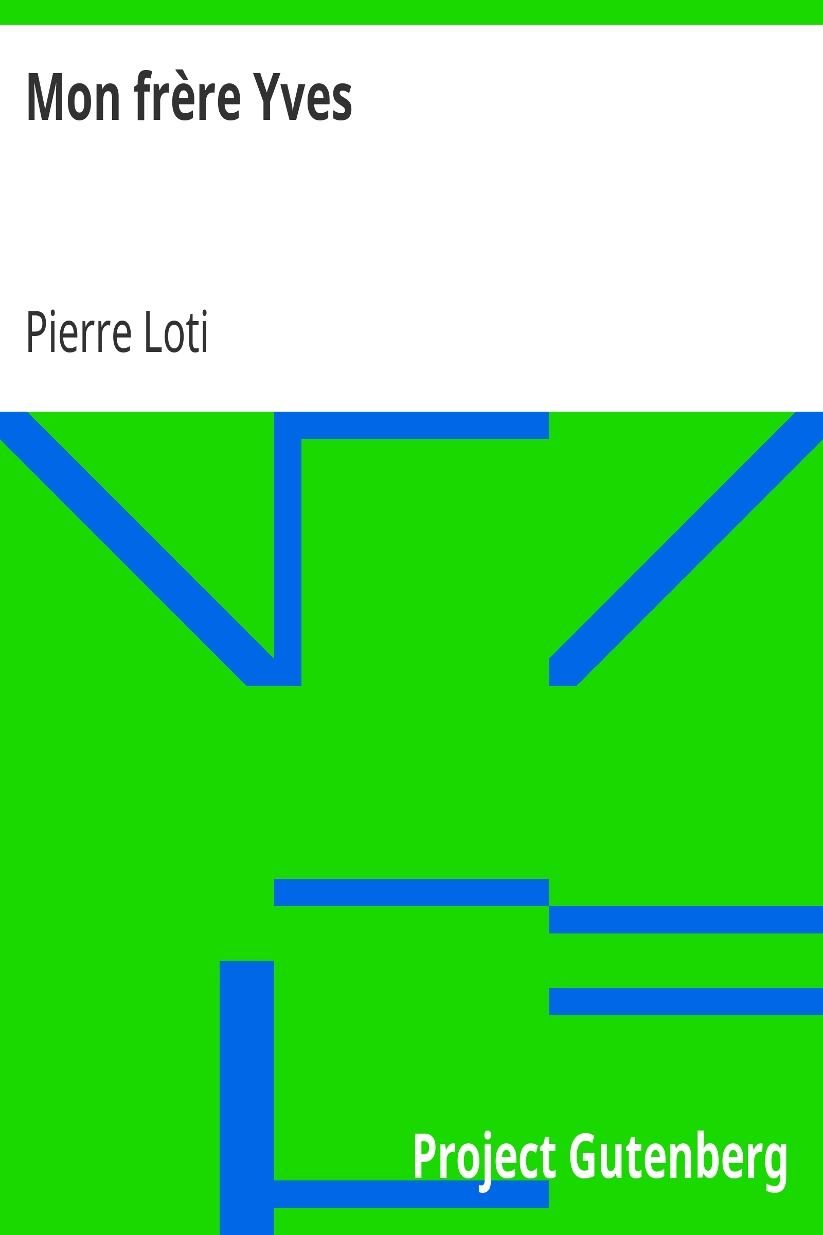 Mon frère Yves cover