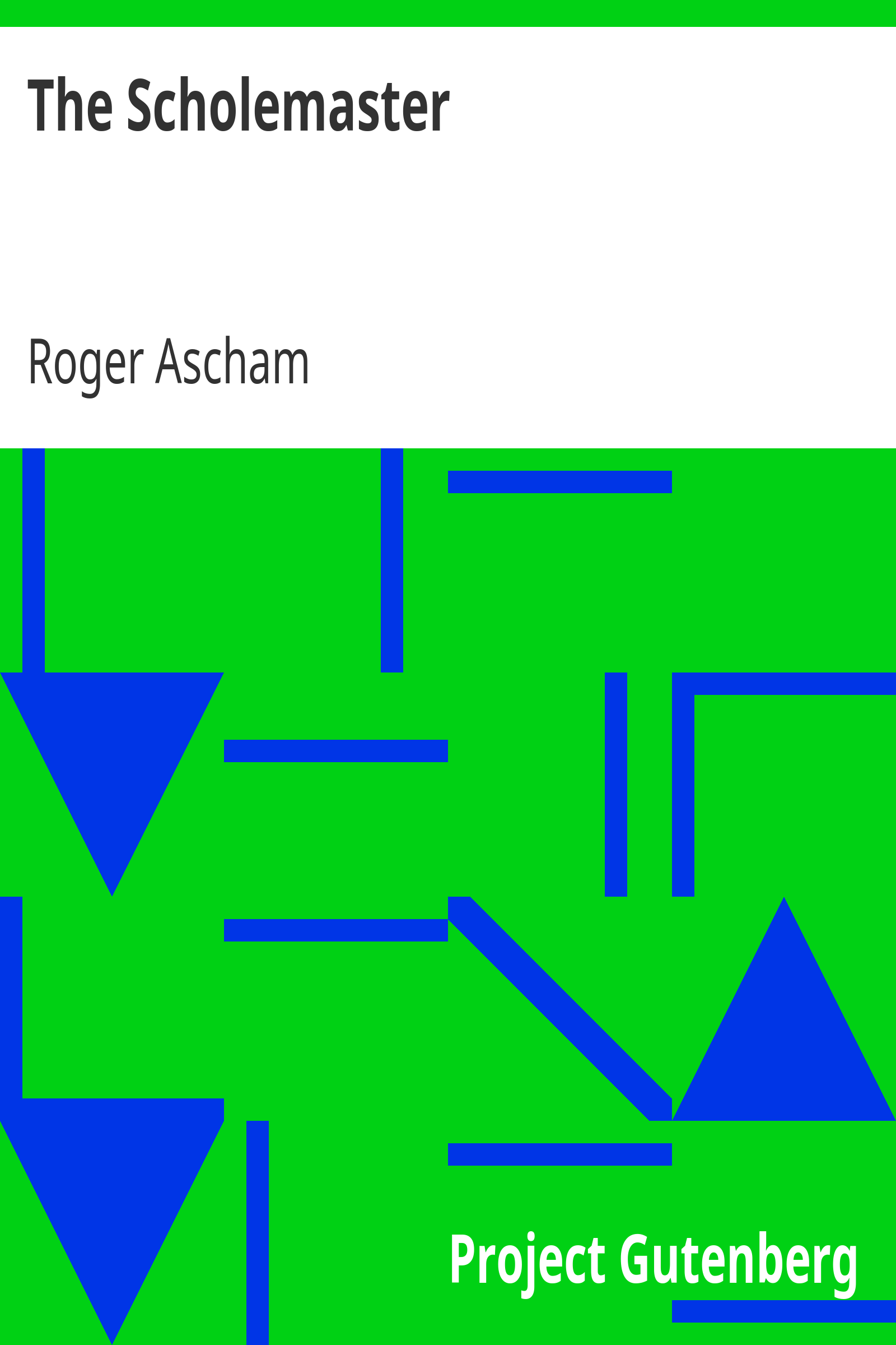The Scholemaster cover