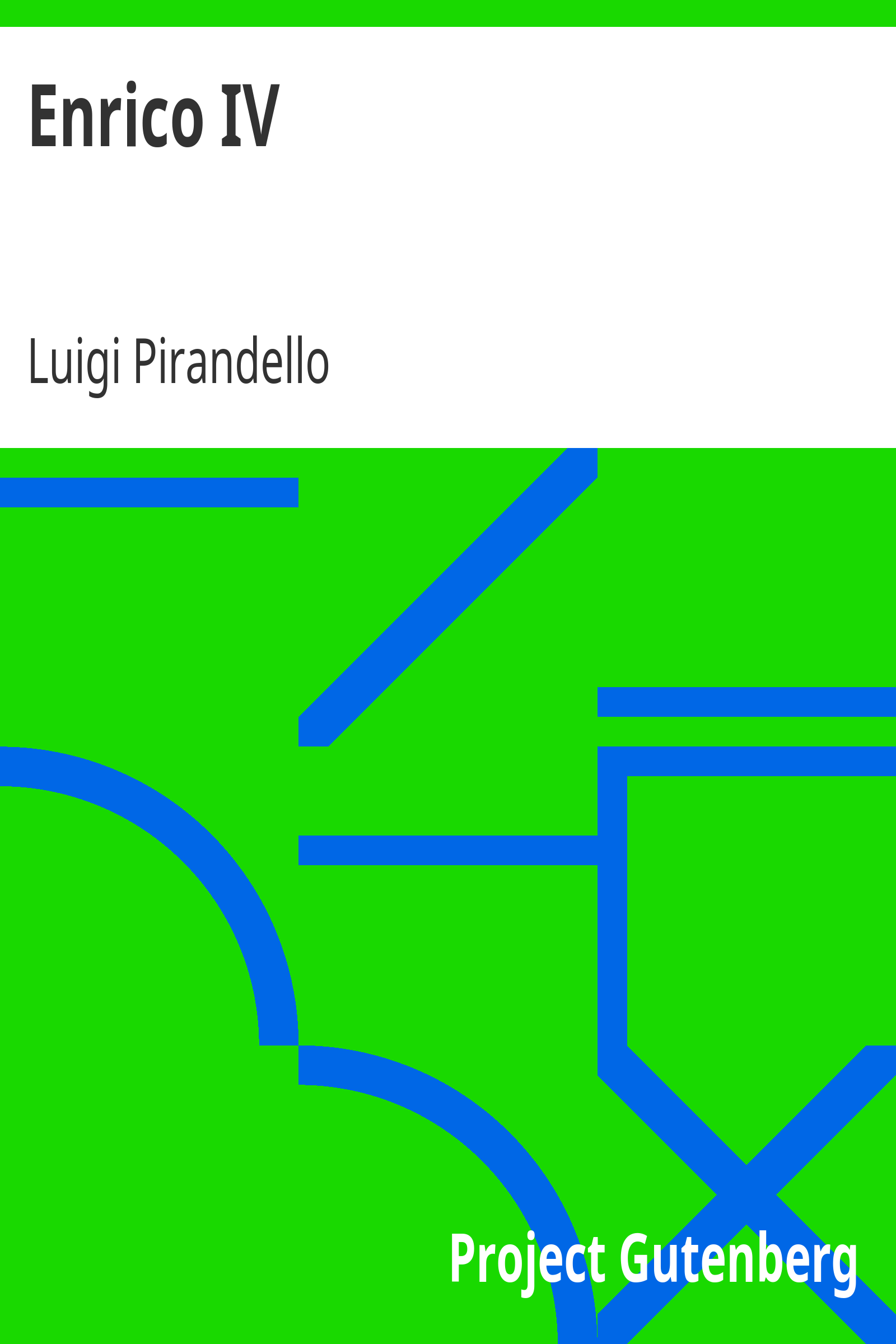 Enrico IV cover