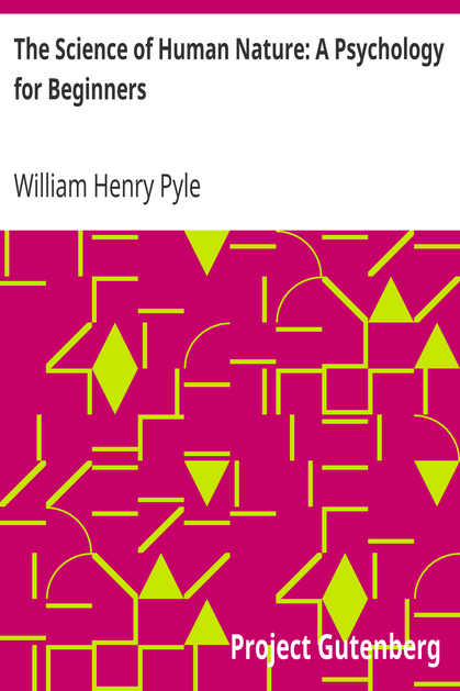 The Science of Human Nature: A Psychology for Beginners cover