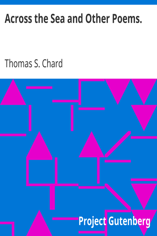 Across the Sea and Other Poems. cover