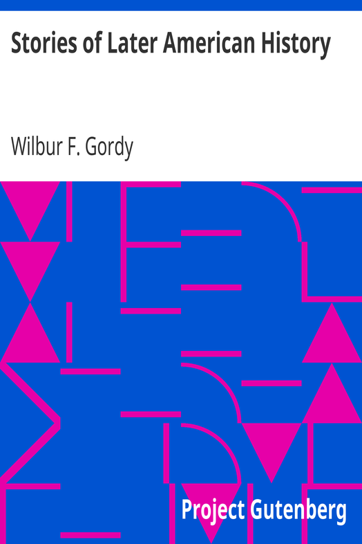 Stories of Later American History cover