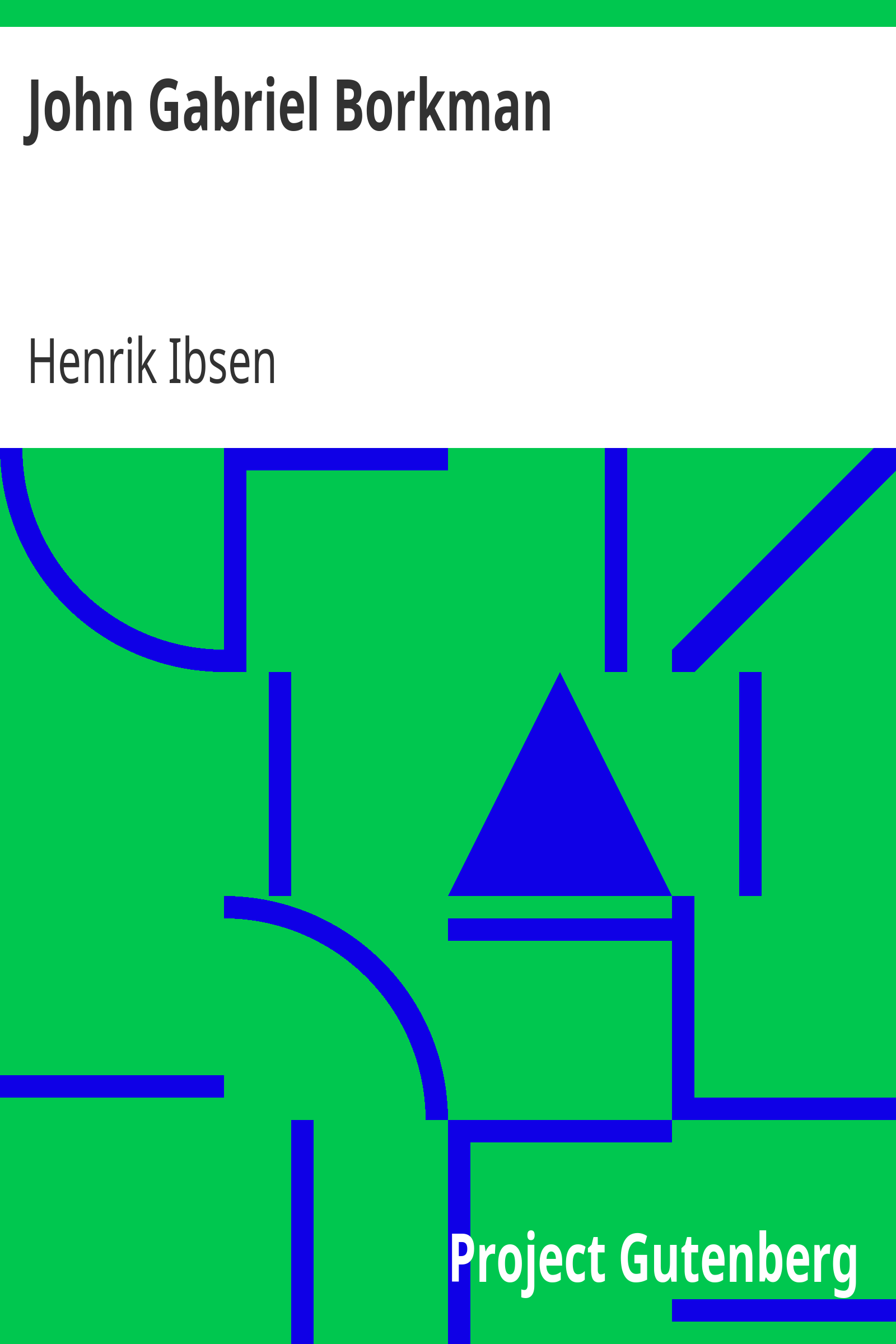 John Gabriel Borkman cover
