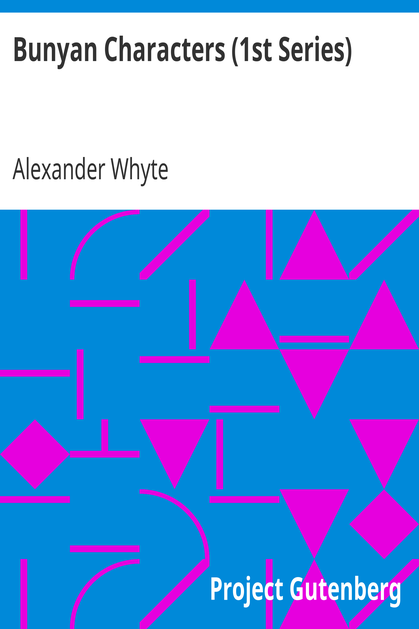 Bunyan Characters (1st Series) cover