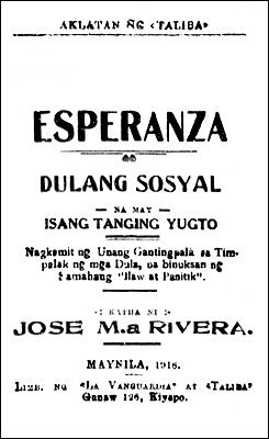 Esperanza cover