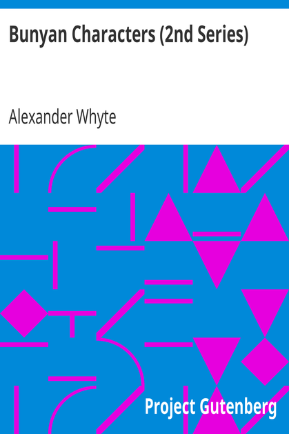 Bunyan Characters (2nd Series) cover