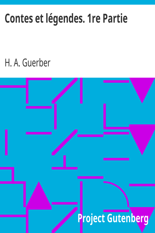 Contes et légendes. 1re Partie cover