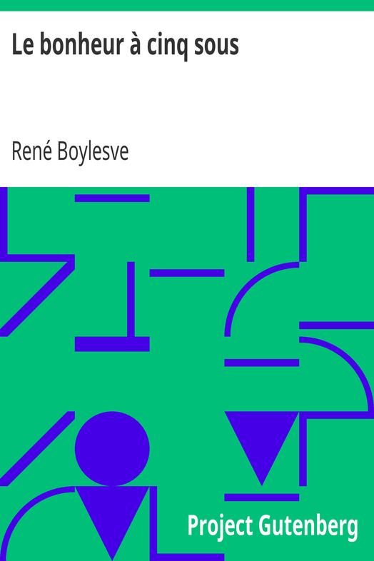 Le bonheur à cinq sous cover
