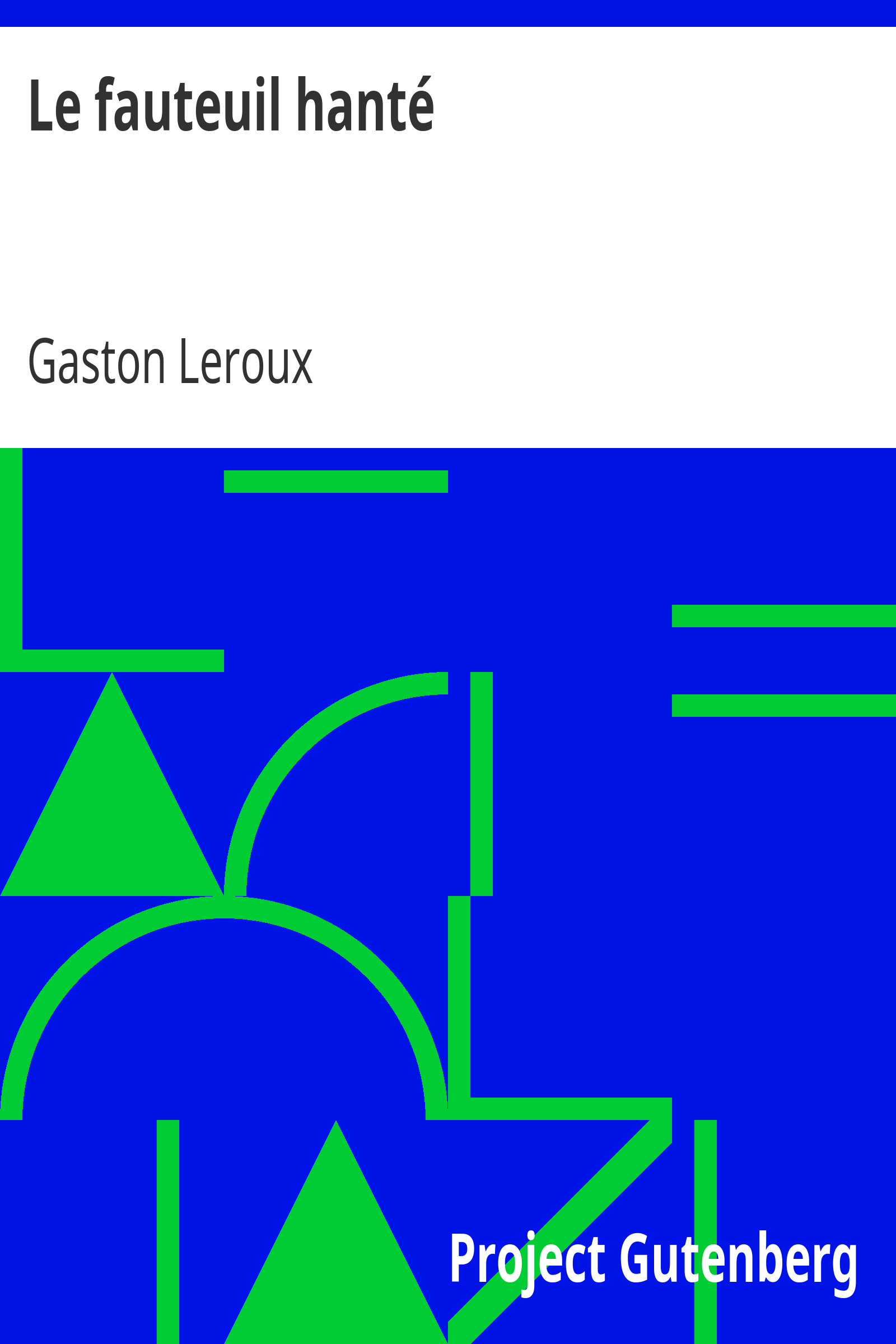 Le fauteuil hanté cover