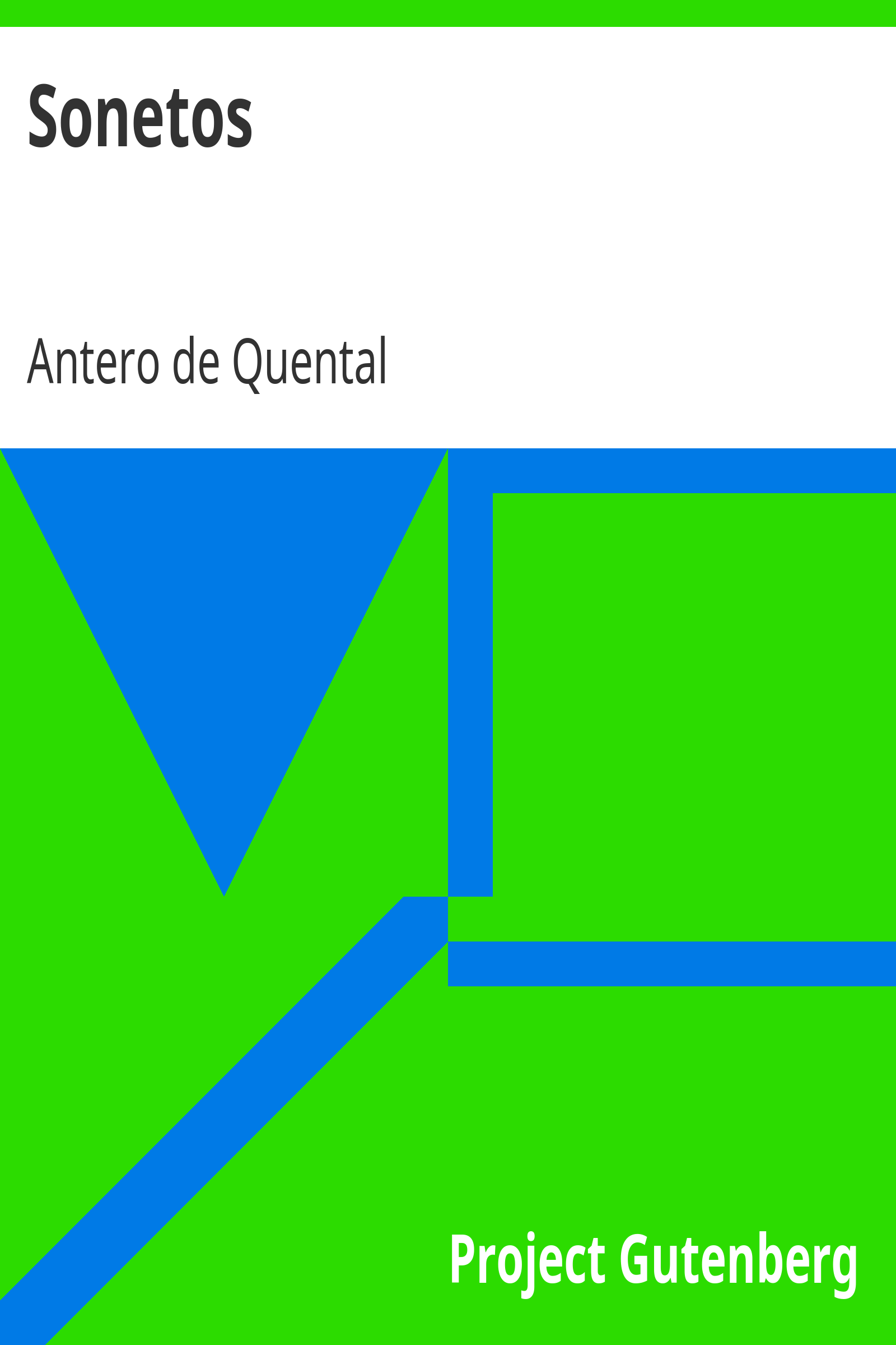 Sonetos cover