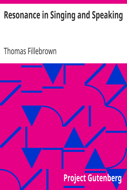 Resonance in Singing and Speaking cover