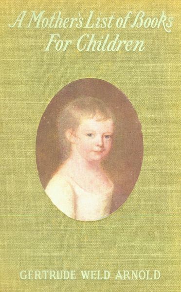 A Mother's List of Books for Children cover