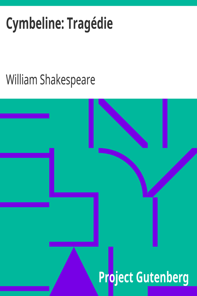Cymbeline: Tragédie cover