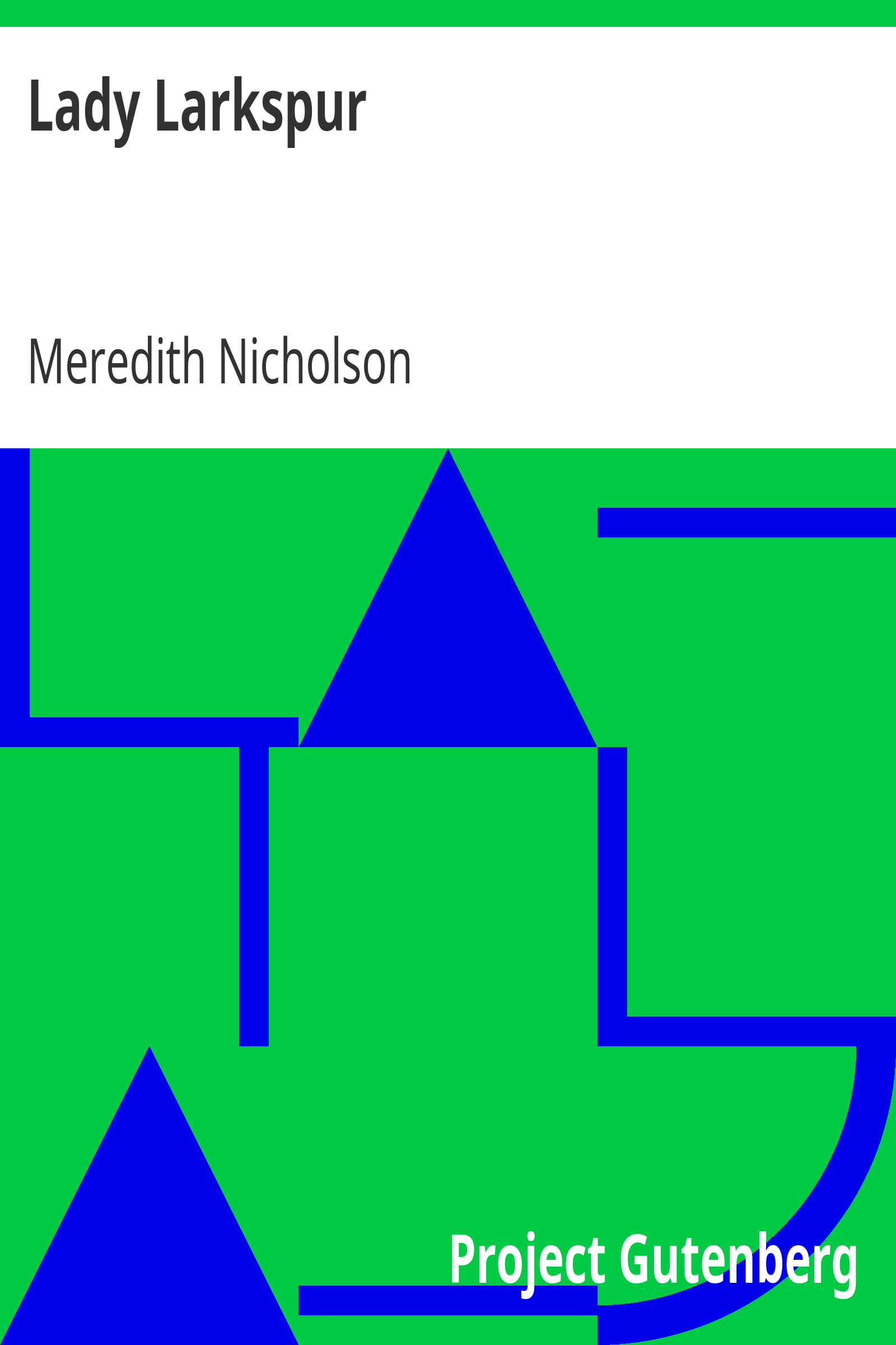 Lady Larkspur cover