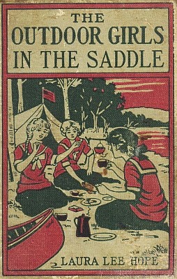 The Outdoor Girls in the Saddle; Or, The Girl Miner of Gold Run cover