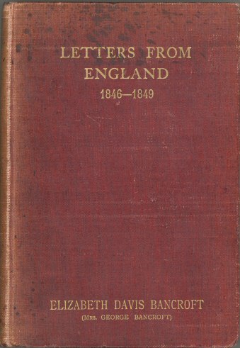 Letters from England, 1846-1849 cover