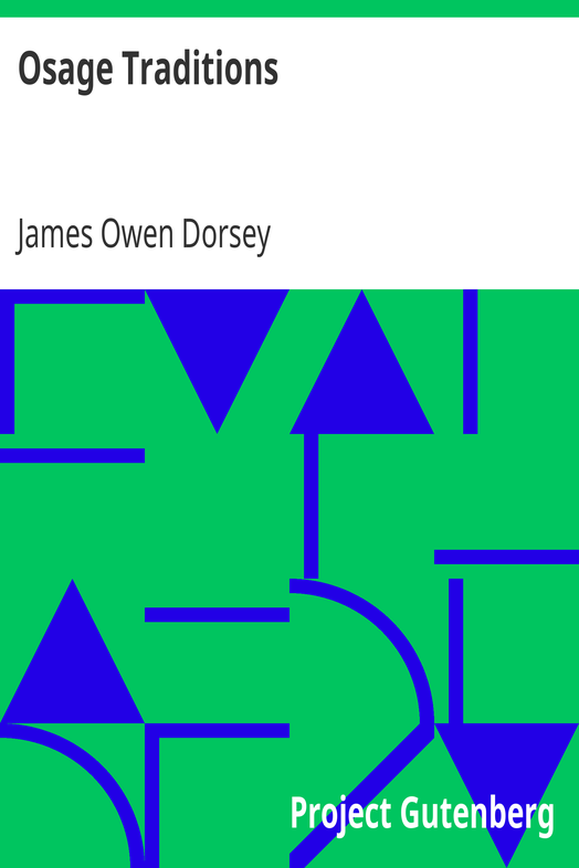 Osage Traditions cover