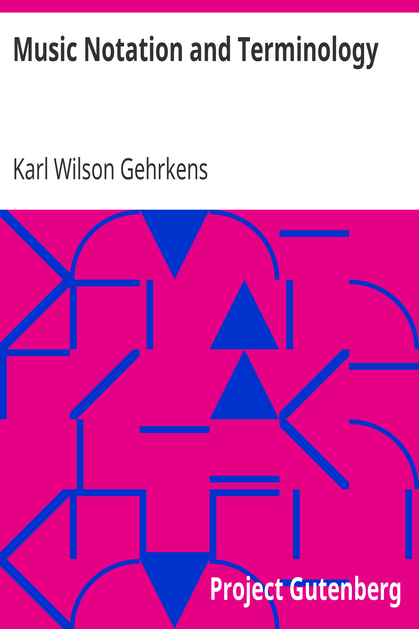 Music Notation and Terminology cover