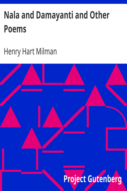 Nala and Damayanti and Other Poems cover