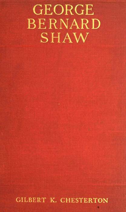 George Bernard Shaw cover