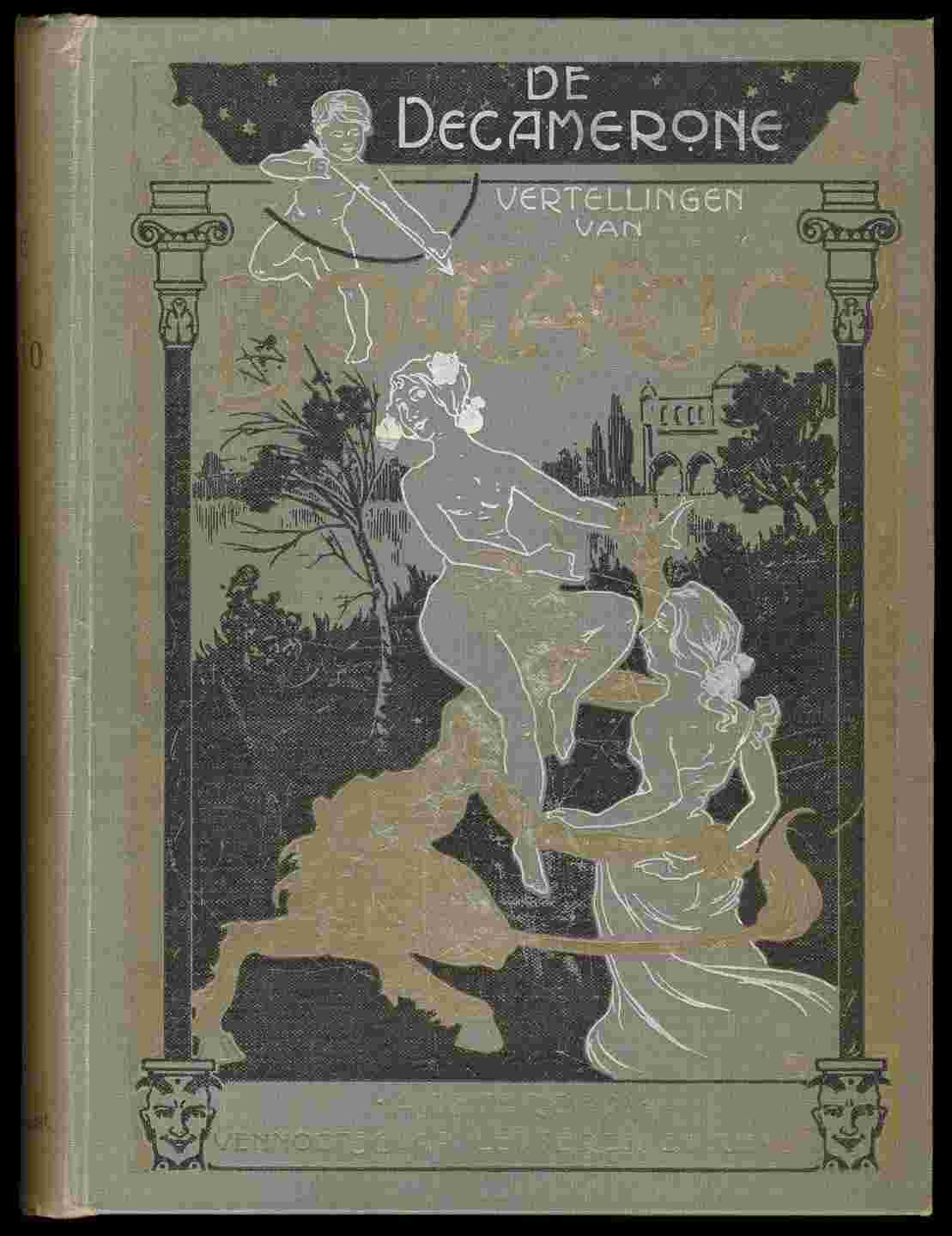 De Decamerone van Boccaccio cover
