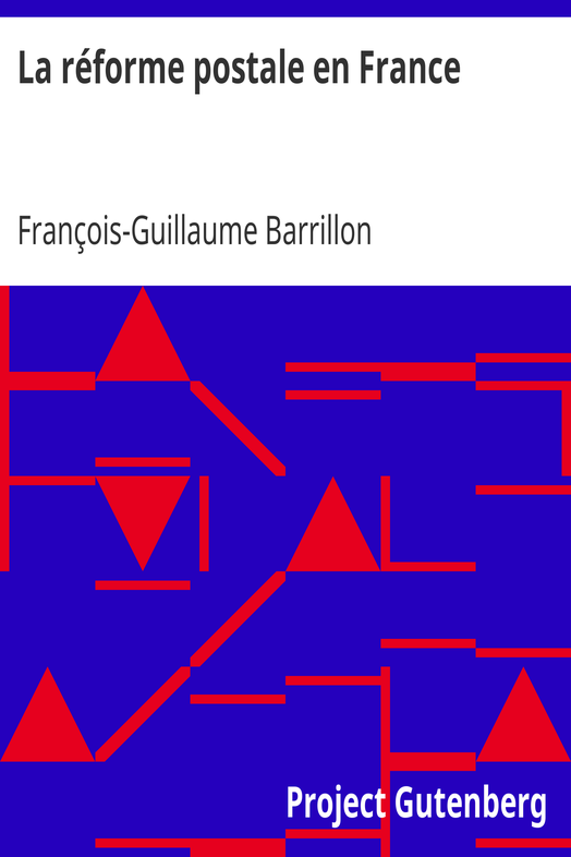 La réforme postale en France cover