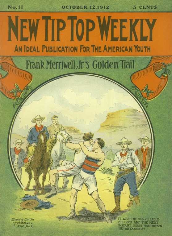 Frank Merriwell, Junior's, Golden Trail; Or, The Fugitive Professor cover