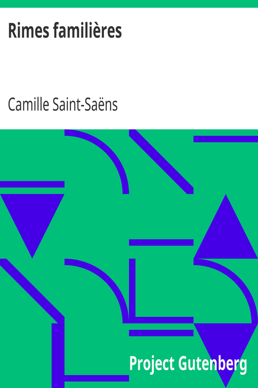 Rimes familières cover