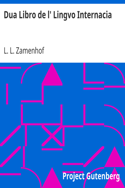 Dua Libro de l' Lingvo Internacia cover