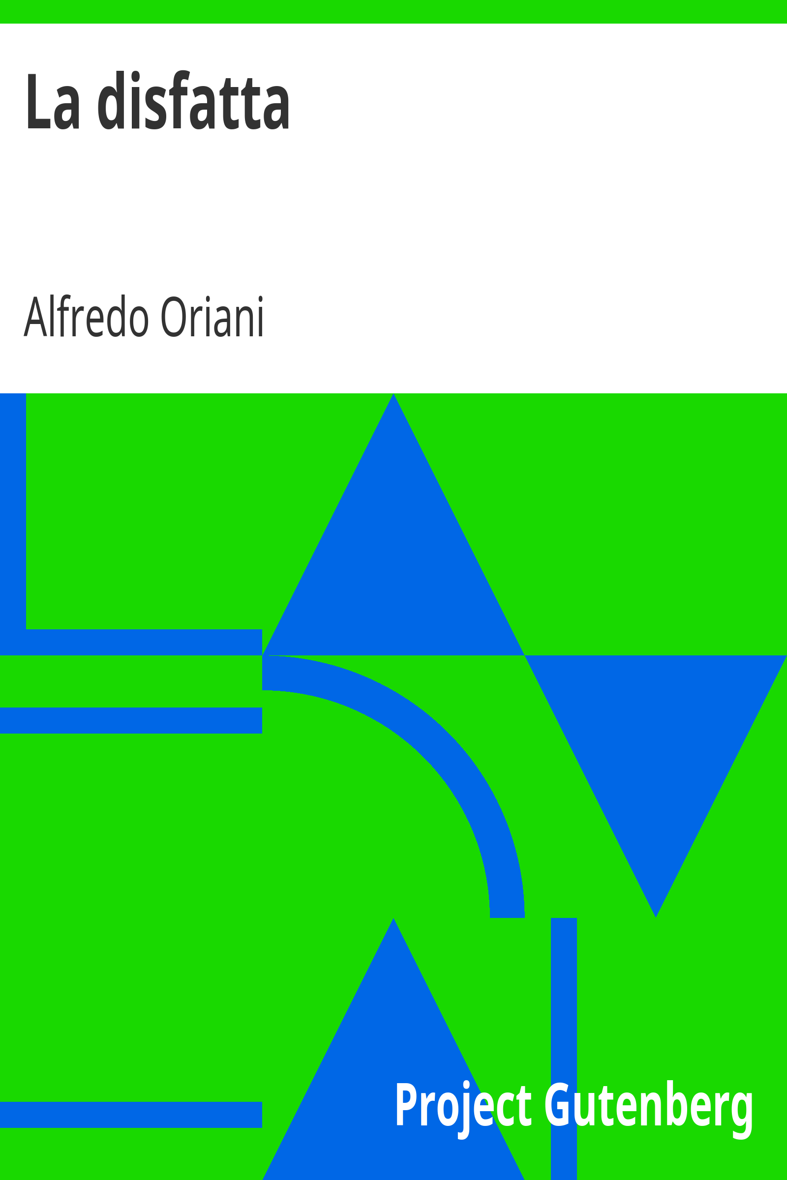 La disfatta cover