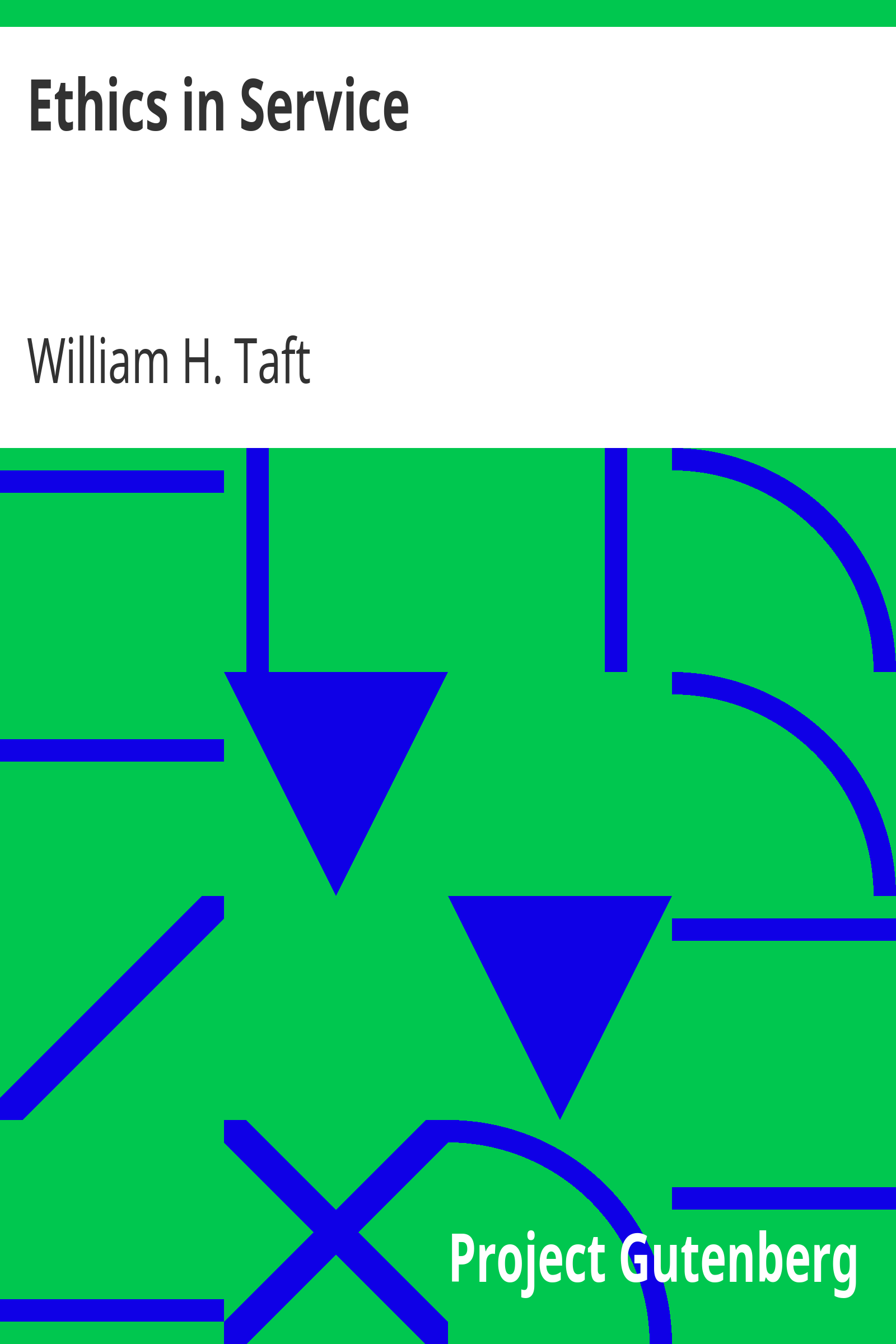 Ethics in Service cover