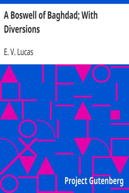 A Boswell of Baghdad; With Diversions cover